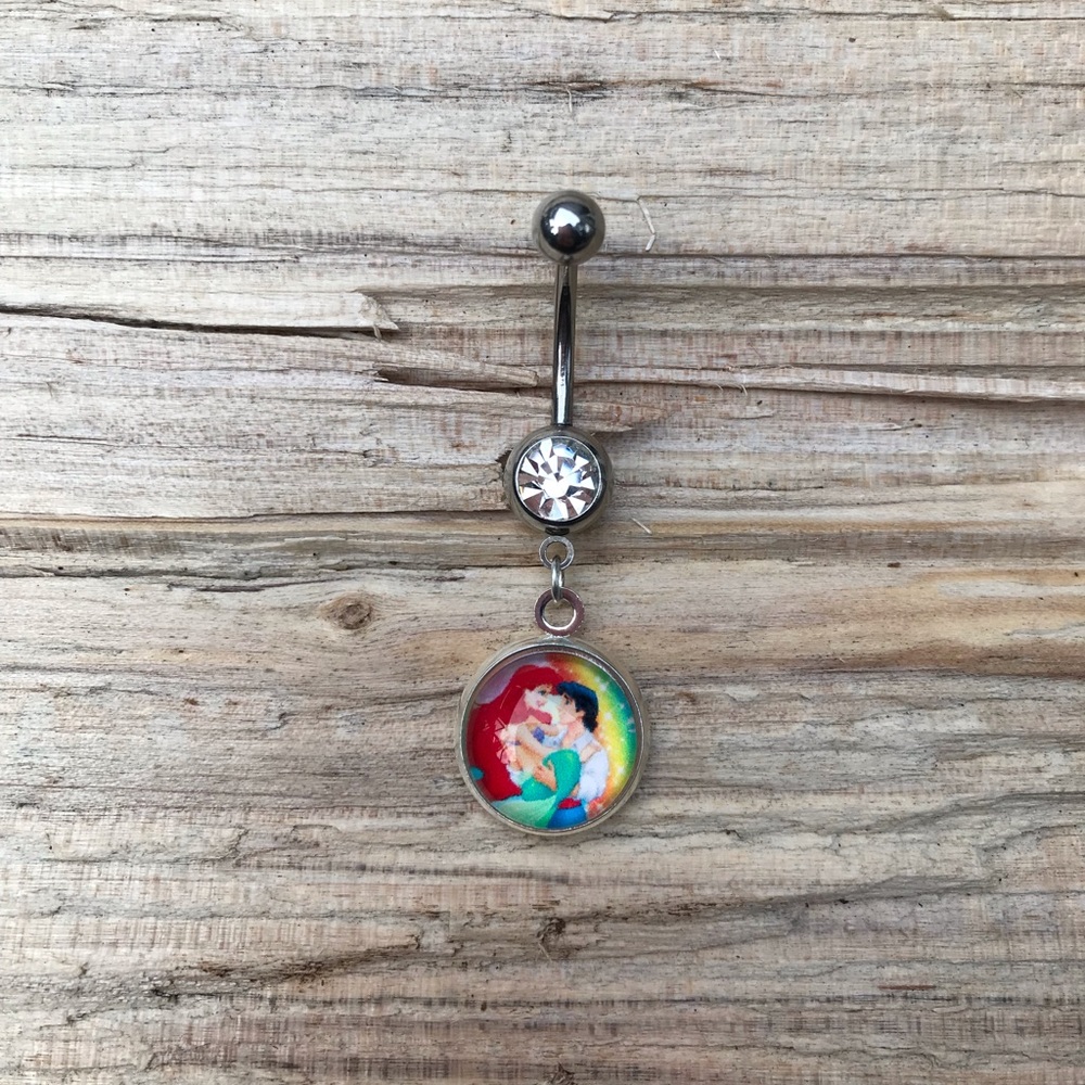 The Little Mermaid‎ Belly Button Ring